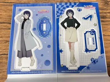 아사카 카린 2종 트레이딩 아크릴 스탠드 교토 오사카 고베 멤버 Ver.