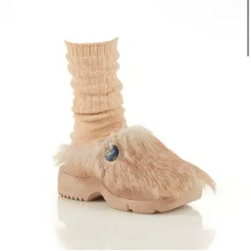 YELLO BOOTS 퍼 샌들 부츠