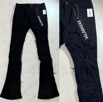 VALABASAS 블랙 플레어 팬츠 30 사이즈