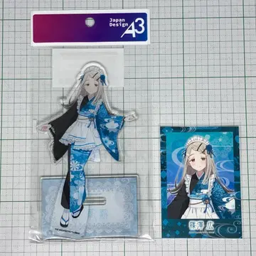 시노자와 히로 아크릴 스탠드+미니 사진 일본 의류 메이드 ver.