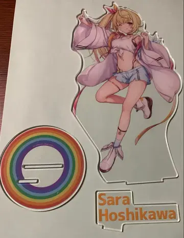 호시카와 사라 아크릴 스탠드 대형 신규 비주얼 니지산지