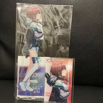 히구치 마도카 아크릴 스탠드 나선형 아크릴 카드