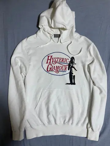 HYSTERIC GLAMOUR 히스걸 화이트 후드티 L