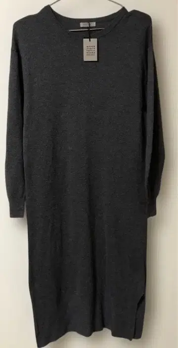 새상품 niko and - F 밀라노리브 루즈 맥시OP 니트 원피스