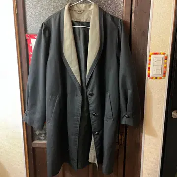 블랙 체스터 코트 M 사이즈