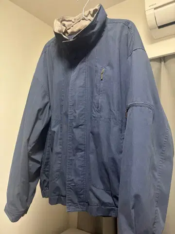 stjohnsbay 네이비 점퍼 프론트 지퍼