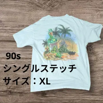 90s 싱글 스티치 케인 베이 라무 빈티지 vintage T셔츠