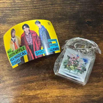 미세스 캡슐 토이 가챠 키링 스티커 세트