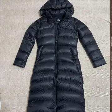 THE NORTH FACE 블랙 롱 다운 자켓 XS