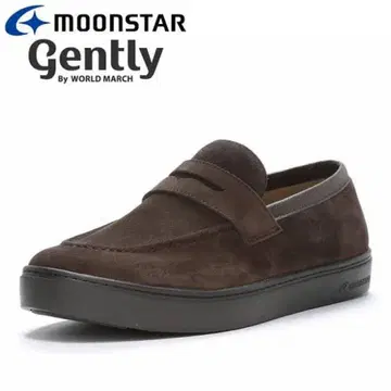 MOONSTAR Gently 브라운 로퍼