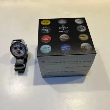 새상품급 OMEGA Swatch 시계