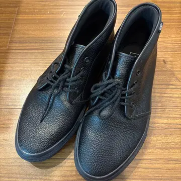 VANS 블랙 하이컷 스니커즈 28cm