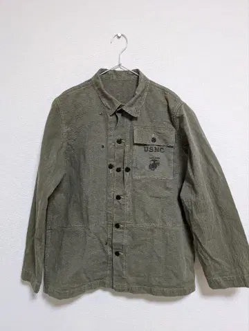 버즈릭슨 헤링본 유틸리티 자켓 USMC 40