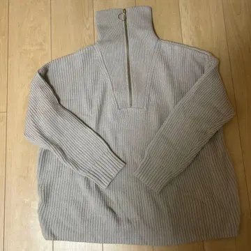 제네시스 3way 지퍼 니트