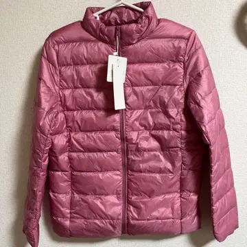 울트라 라이트 다운 핑크 다운 자켓 XL