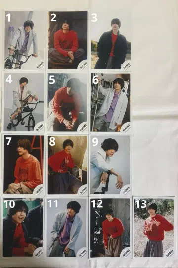 SixTONES [음색] 공식 사진 마츠무라 호쿠토 혼합 총 17장