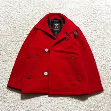 [ 새상품급 ] 반 클래식 반 자켓 울 싱글 P코트