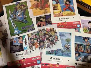 드래곤볼 포스터 세트