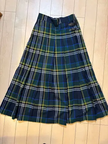 niko and - 체크 플리츠 스커트 L