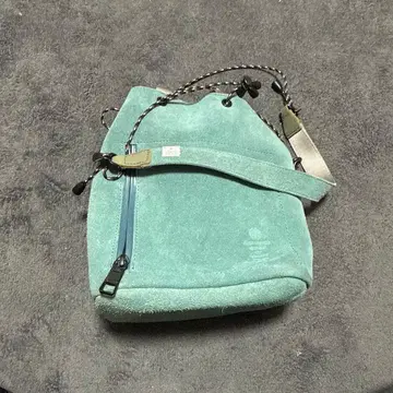 AS2OV WATER PROOF SUEDE DRAWSTRING BAG