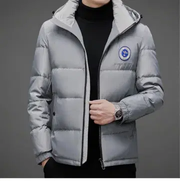 다운 자켓 남성용 캐주얼 코트 라이트 다운 자켓