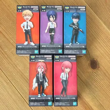 체인소 맨 월드 컬렉터블 피규어 컴플리트 세트