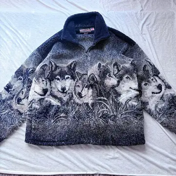 USA 구제 의류 Cobblestone Canyon 우루 플리스 자켓 M