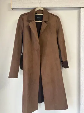 BANANA REPUBLIC 스웨이드풍 코트 S 사이즈