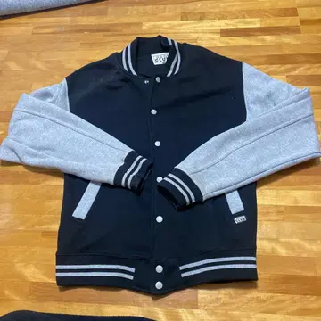 PRO CLUB 바시티 자켓 스타일 자켓 M 사이즈 블랙/그레이