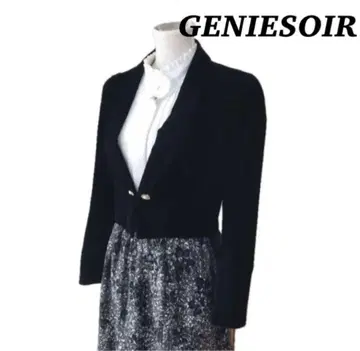 벨벳 볼레로 볼레로 기장 자켓