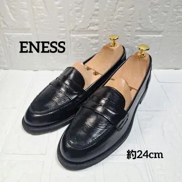 컨디션 최상 에네스 ENESS 블랙 로퍼 [ 38 ] 약 24cm