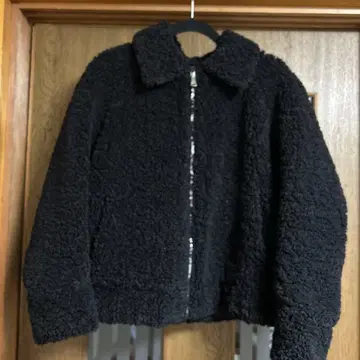 ZARA 복슬복슬 블루종 블랙 프리 사이즈