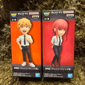 체인소 맨 월드 컬렉터블 피규어 덴지&마키마