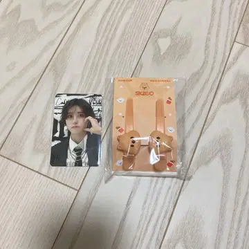 SKZOO 헤어 클립 한