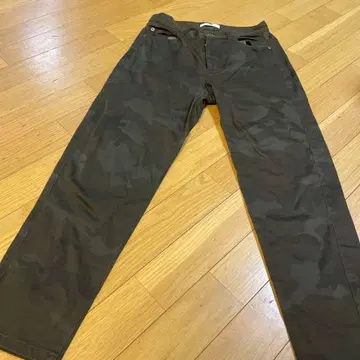 DouDou! 카모플라쥬 패턴 캐주얼 팬츠 사이즈 36