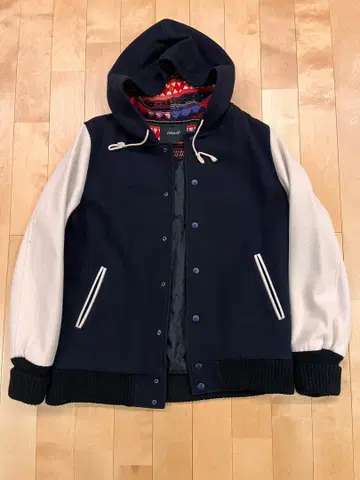 rehacer 레어셀 후드 바시티 자켓