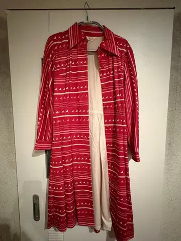 RIDAN 스트라이프 긴팔 원피스