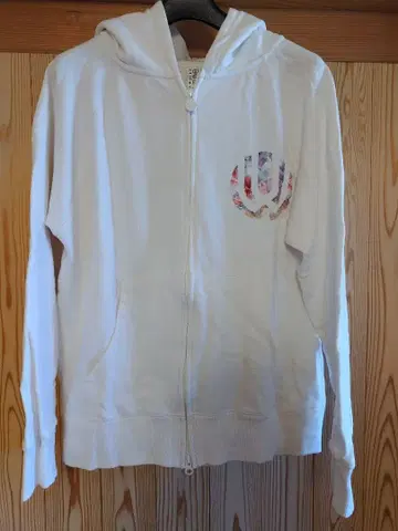 UVERworld Special Zip-Up 후드티 (화이트) M 사이즈