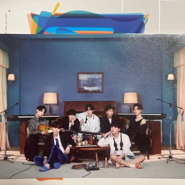 방탄 BE 단체 엽서