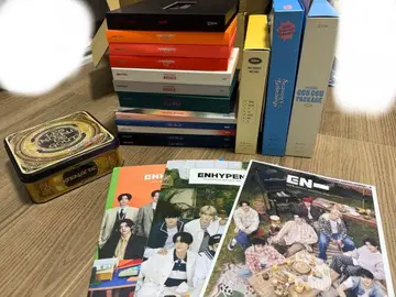 ENHYPEN 앨범 CD 묶음 판매 시그 시즌 그리팅 쿠쿠 패키지