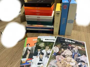 ENHYPEN 앨범 CD 묶음 판매 시그 시즌 그리팅 쿠쿠 패키지