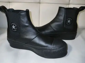 CONVERSE 블랙 사이드 고어 부츠