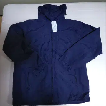 네이비 후드 부착 자켓 2XL