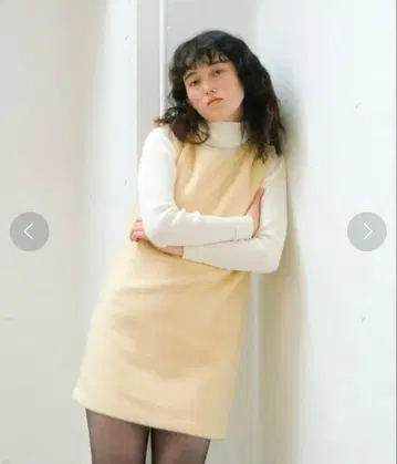 샤기 오버롤 스커트 TINA: JOJUN