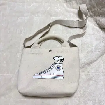 SNOOPY 컨버스 미니 토트백 2way
