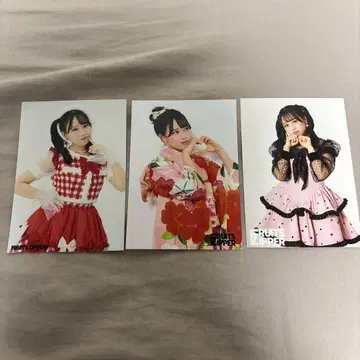 fruits zipper 마츠모토 카렌 브로마이드 3장 세트