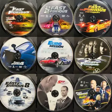 와일드 스피드 DVD 세트