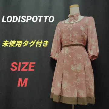 미사용 택 포함 LODISPOTTO 로디스포토 꽃무늬 원피스