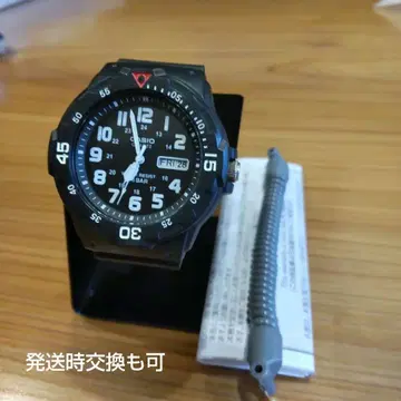 CASIO MRW200 블랙 덤 밴딩 10기압 방수