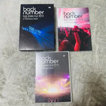 back number love stories tour 2014 DVD